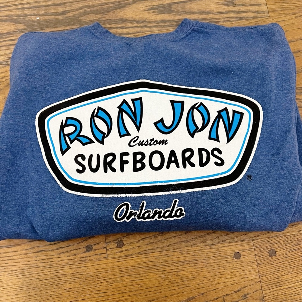 Ron Jon Crewneck Blue Orlando size Small
